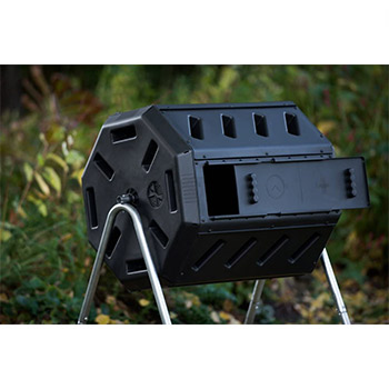 FCMP Outdoor Tumbling Composter black