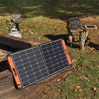 Solarsaga 100w solar panel kit with a jackery explorer 500