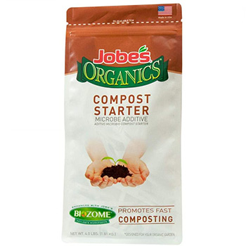 One pack of Jobe's Organics Compost Starter
