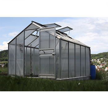 Glass structure for plants