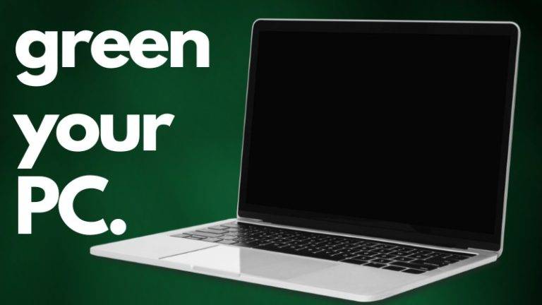 green your PC