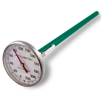 A single Botanical Interests 7-inch Soil Thermometer